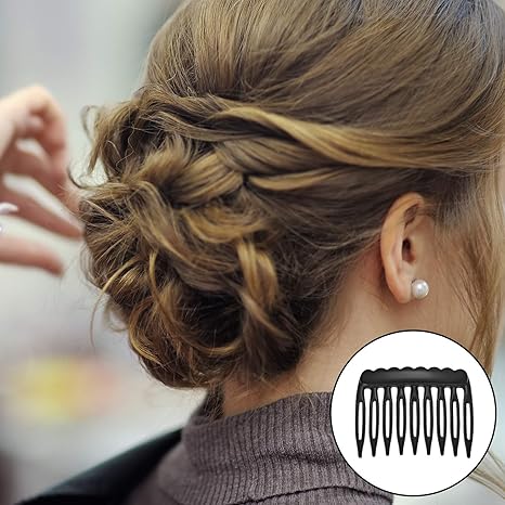Classic Small Side Hair Comb – Lightweight Anti-Slip Hair Claw